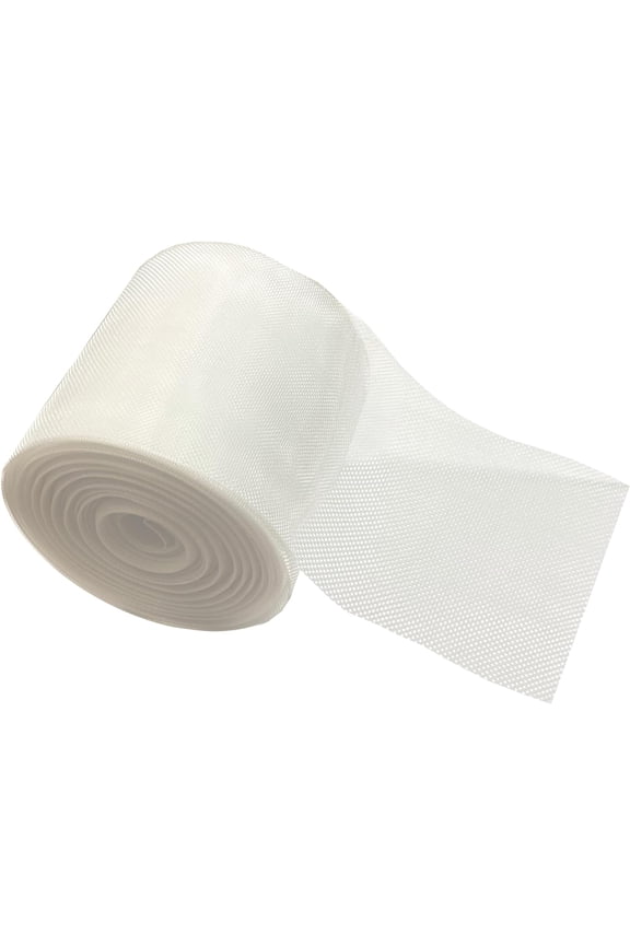 4 Inch Wide, Clear/Translucent Drapery Buckram/Crinoline - 20 Yard Piece - #3500-4