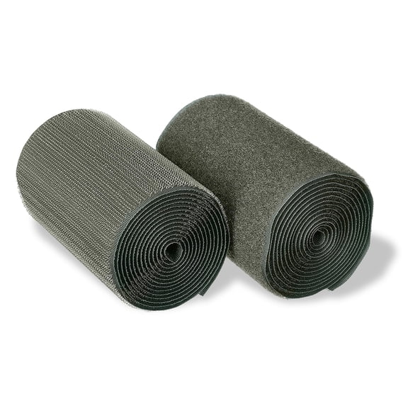 4 Inch Wide Foliage Green Sew on Hook and Loop Tape Non-Adhesive 1 Yd Length Foliage Green Nylon Hook Loop Tape Fabric Fastener Set for Military Form Bags Clothes Shoes Backpacks DIY Craft