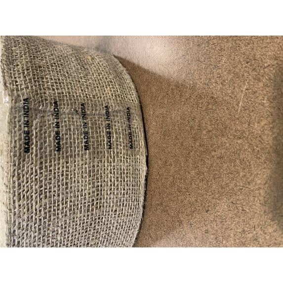 4 Inch Wide Natural Jute Burlap Roll 100 yards