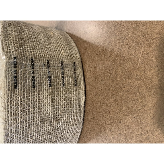 4 Inch Wide Natural Jute Burlap Roll 100 yards