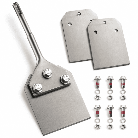 4 Inch Wide Sds Plfloor Scraper With 2replacement
