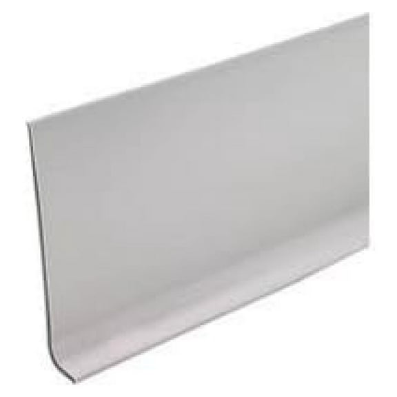 4-Inch x 120-Ft. Silver Gray Vinyl Wall Base