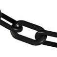 thumbnail image 1 of 4 Inch x 25 Feet Black Plastic Safety Chain, 1 of 9