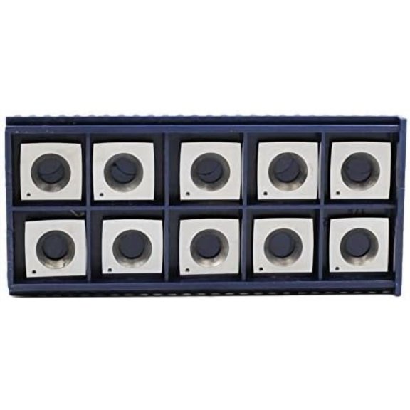 4 Inches Face Radius Carbide Cutter Insert For Wood Working(15mm length X15mm width X2.5mm thickness) Fits Byrd Journal(Helical) Heads,Pack of 10, Wood working Replacement inserts