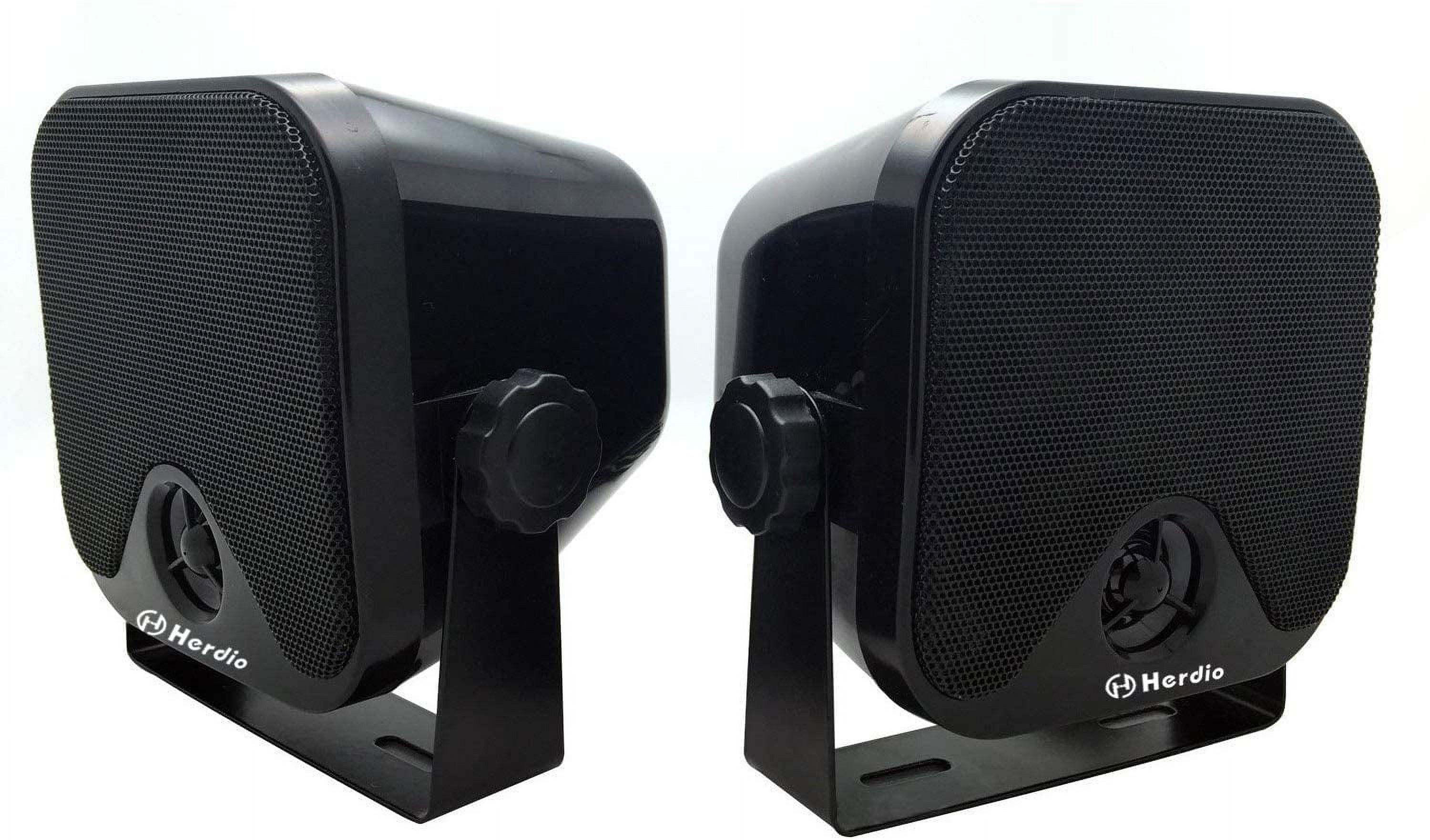 KEMIMOTO Single 6.5 Inch Speaker Pod, Universal Angled Boxes