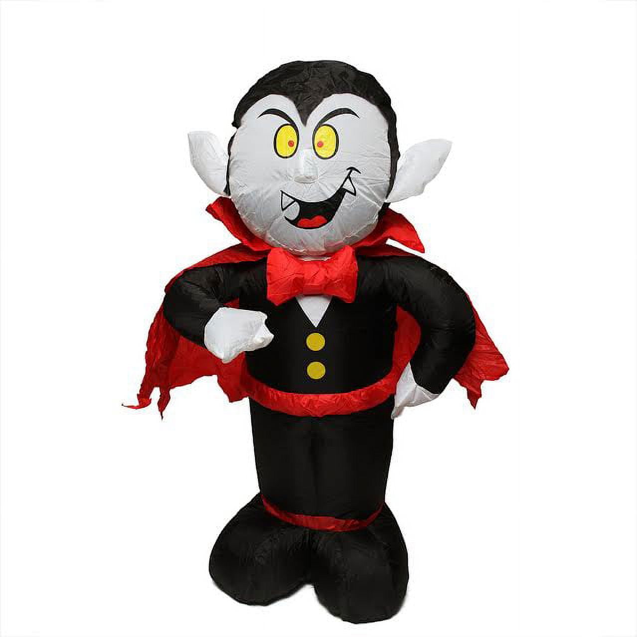 4' Inflatable Spooky Count Dracula Lighted Halloween Yard