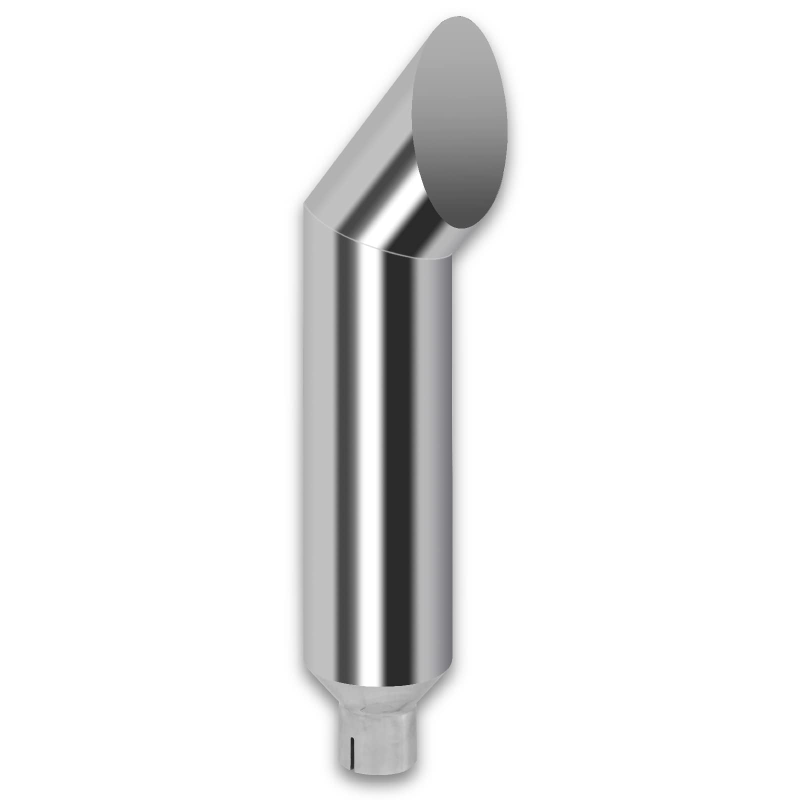 Pypes Performance EVT408B Diesel Truck Monster Exhaust Tip Inlet: 4
