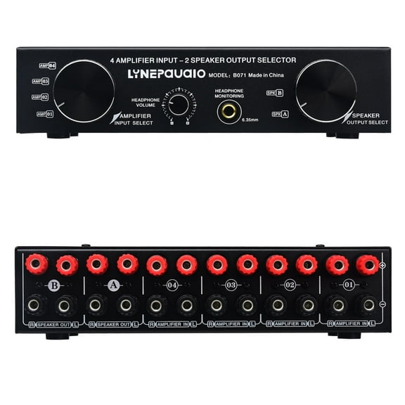 4x2 or 2x4 Config, 300W RMS per Channel, Hi-Fi Sound