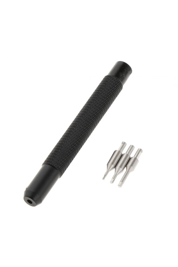 Precisions Engineered Watch Crown Tube Extractor Ergonomic Grip 4 Size Interchangeable Pin Compatibility Watch Repairs