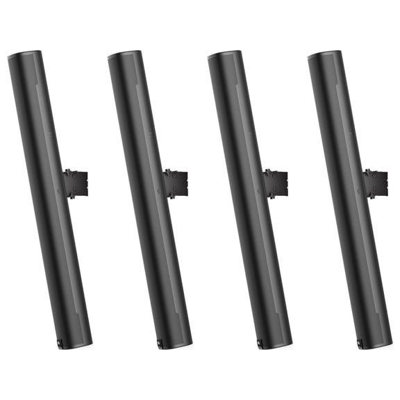 (4) JBL COL800-BK 32" Black 70V Commercial Slim Column Wall Mount Array Speakers