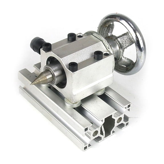 4 Jaw 65mm Chuck A Axis Center Height 51mm PCB Milling Machine Active Thimble Dividing Head ,Low Noise
