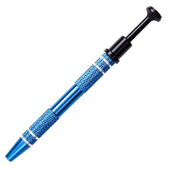 4 Jaw Gripper for IC Chip Screw Clamping Hand Tool Blue