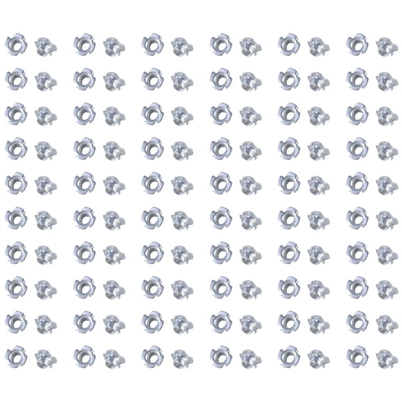 4 Jaw Tees Nuts Replacement Speaker T Nut Blind Pronged Insert Tees Nut Hardware