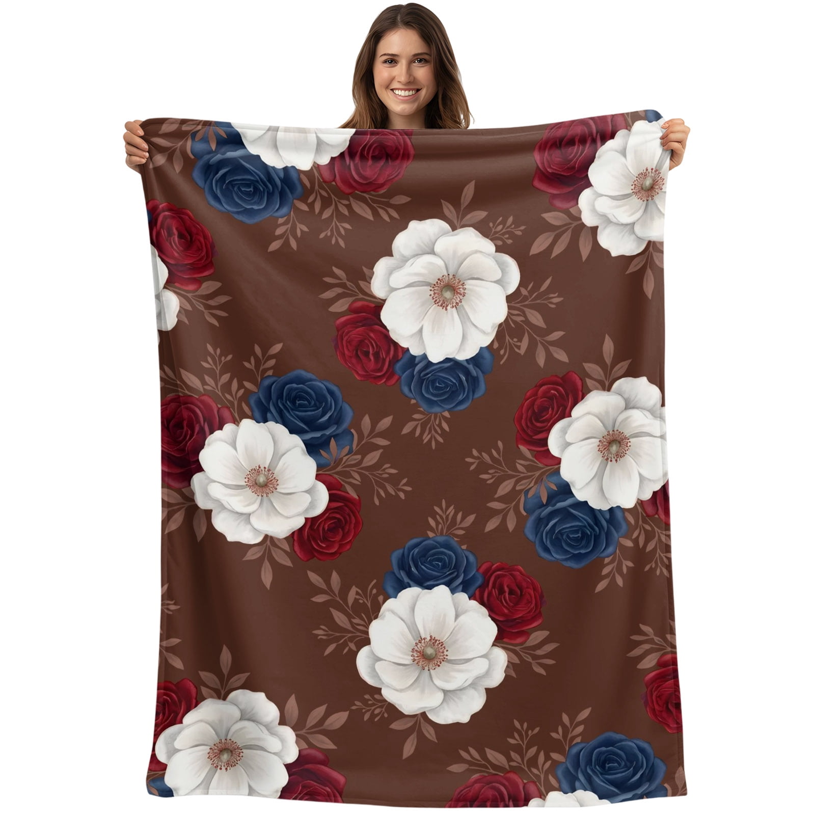 4 of July Blanket Soft Cozy Warm Throw Blanket for Couch, Plush Fuzzy ...