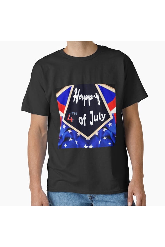4 July Happy Independence Day Patriotic Usa Liberty T-Shirt All Size S-5XL