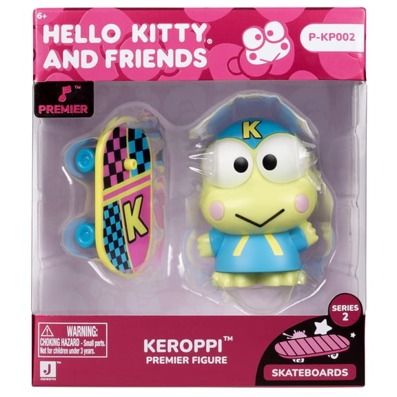 Hello Kitty and Friends - Premier Keroppi Skateboard 4 inch Figure