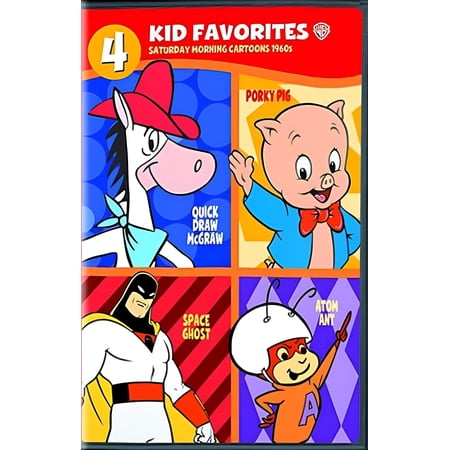 4 KID FAVORITES-SATURDAY MORNING CARTOONS-1960S (DVD/2 DISC/4FE) (DVD)