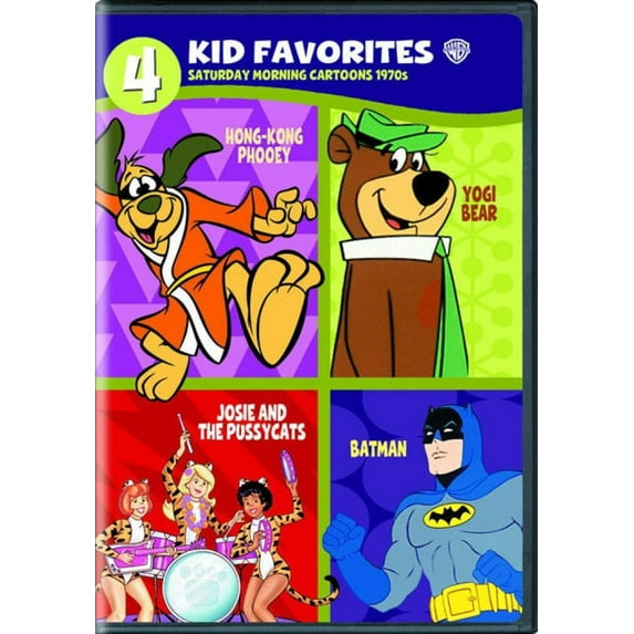 4 KID FAVORITES-SATURDAY MORNING CARTOONS-1970S (DVD/2 DISC/4FE) (DVD)