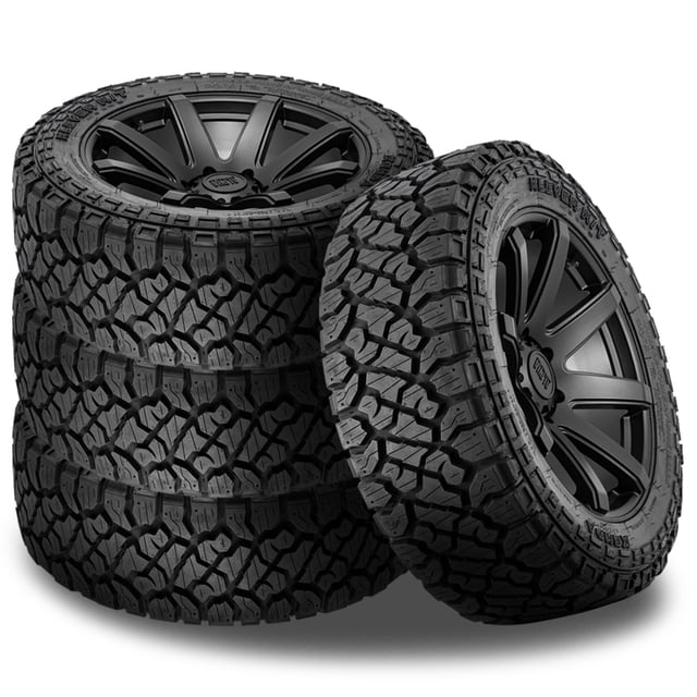 4 Kenda Klever R/T KR601 35x10.5x17 121R Load D All Terrain Truck SUV ...
