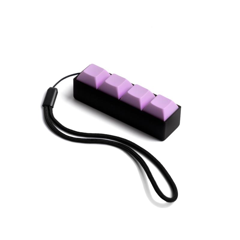 4 Key Mechanical Keyboard Keychain - Walmart.com