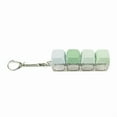 thumbnail image 1 of 4 Key Mechanical Keycap Switches Tester Toy Keychain with Tactiled Feedback for Anxiety Reduction and Fun, 1 of 7