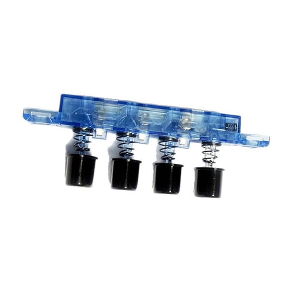 4 Key Switches Button for Floor Standing Fan Desk Fan Replacement Part with 3 Speed Adjustment and Plastic Construction