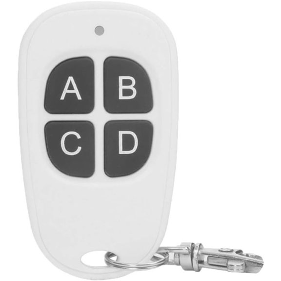 4 Key Transmitter Wireless Relay RF Remote Control 433 MHz Transmitter Remote Distance up to 30-50m for Electric Garage Door/Electric Curtain/Lock/Water Pump Control Motor 1PC