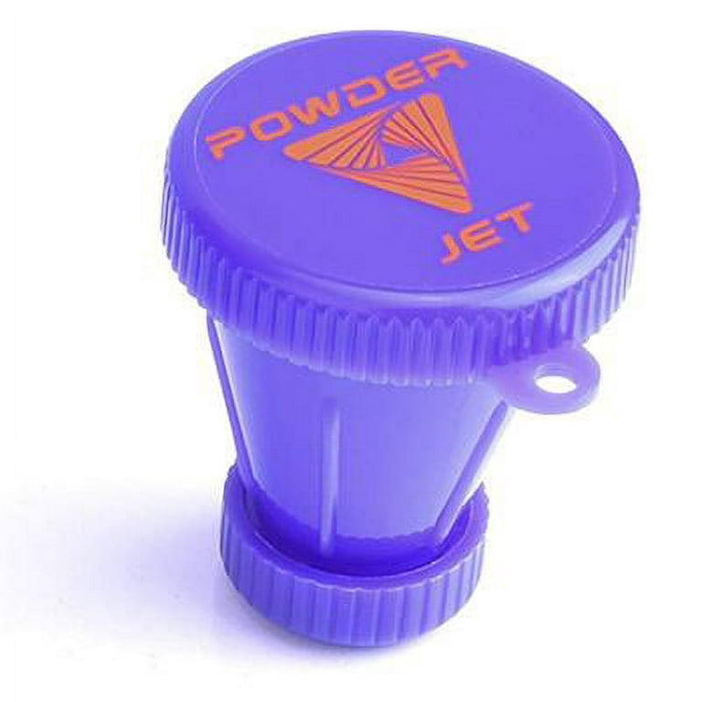 4 Keychain PowderJets Mini Protein Powder Funnel, to-Go Supplement Container,  Workout Powder Device, Portable Bottle Funnel, All Indigo of 4 – PowderJet  