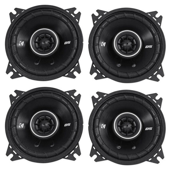 (4) Kicker 43DSC404 DSC40 240 Watt 4" Inch 2-Way Car Audio Speakers DS40