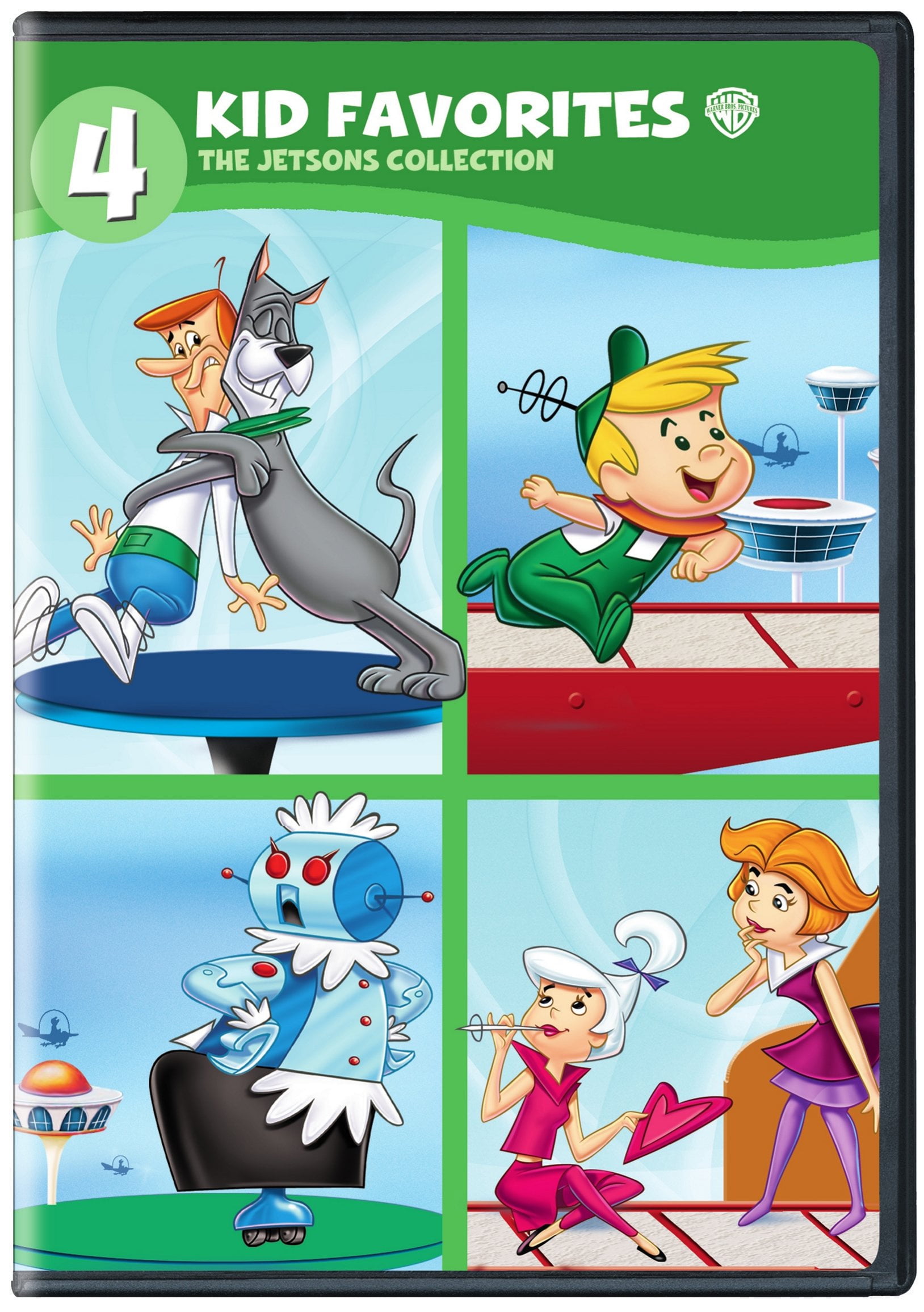 4 Kid Favorites: Jetsons, The (DVD,STD,FF) - Walmart.com