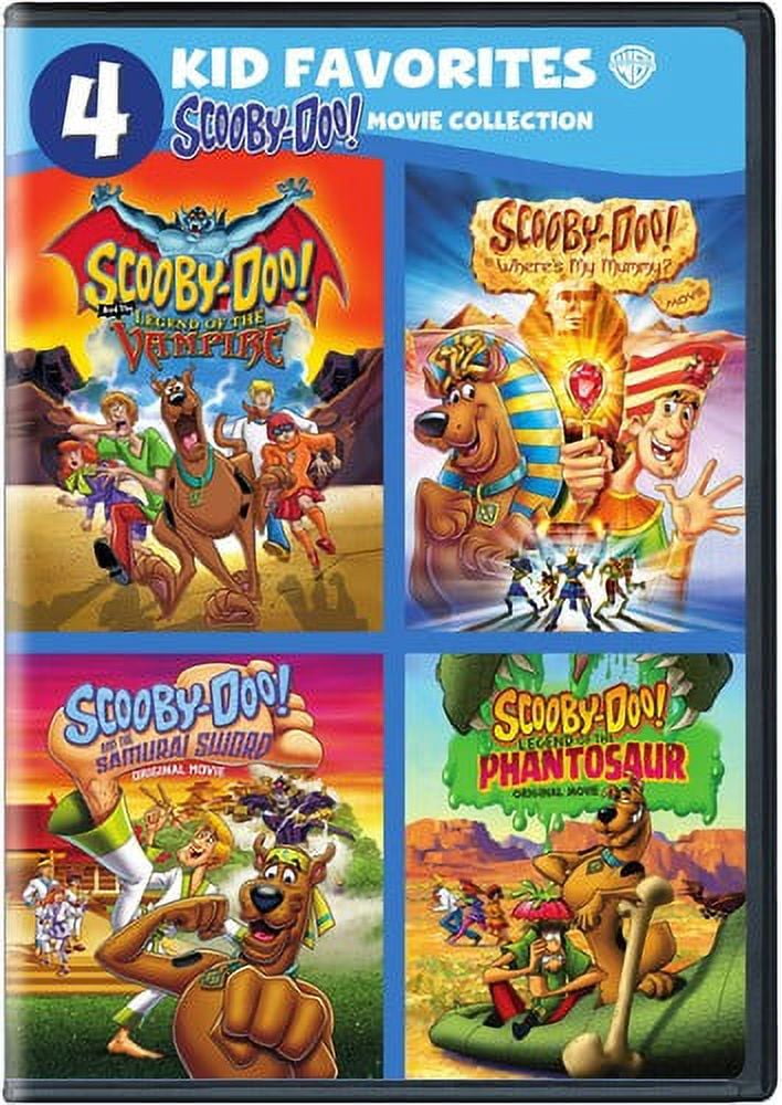 WARNER BROS. 4 Kid Favorites: Scooby-Doo! Movie Collection (DVD)