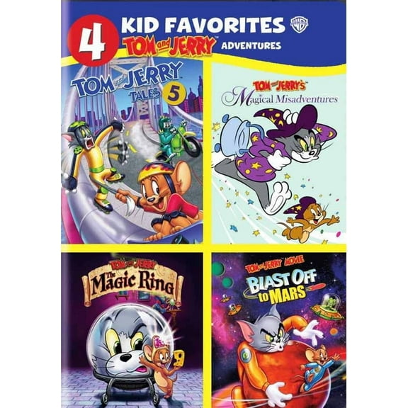 4 Kid Favorites: Tom and Jerry Adventures [DVD]