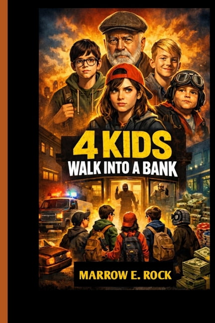 4 Kids Walk Into a Bank: The great heist by Paige and her best friends to protect her grandfather and rewrite the rules, (Paperback)