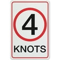 thumbnail image 1 of 4 Knots Sign 8X12 Inch Rust Free Aluminum Easy To Read & Sturdy Keep Out Outdoor Metal Signs For Home Farm Yard, 1 of 6