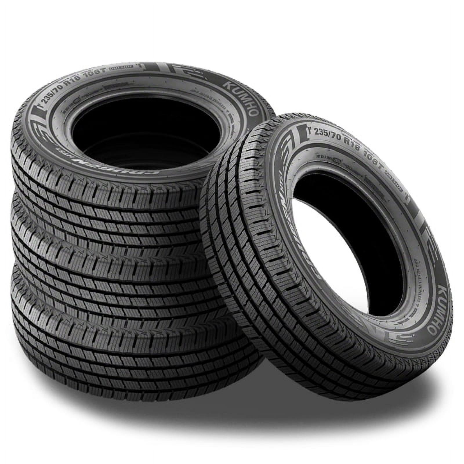 4 Kumho Crugen HT51 285/45R22 114H XL Commercial All Season Highway ...