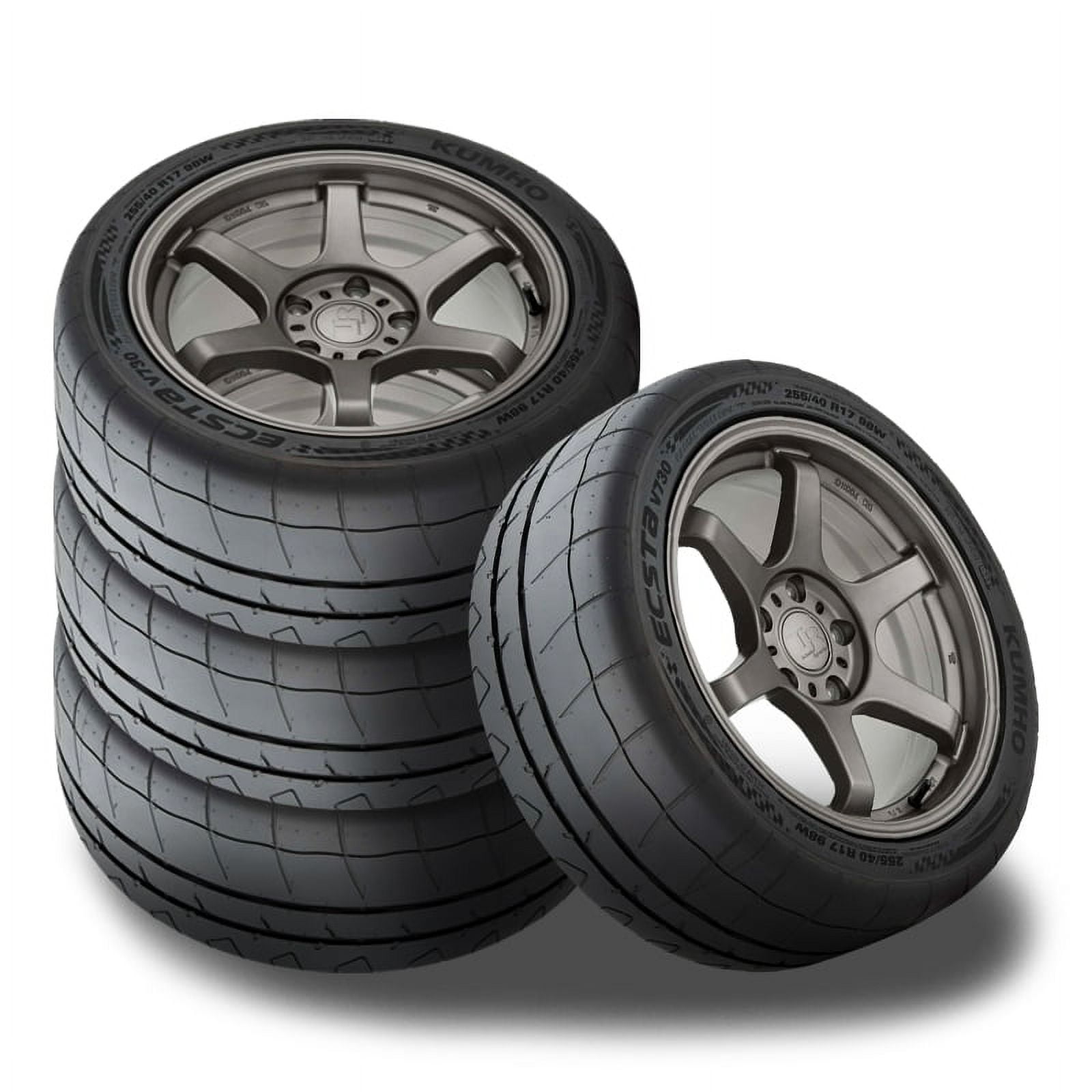 4 Kumho Ecsta V730 205/50R15 86W EXTREME Performance Summer Track Tires 200AAA 2271253 / 205/50/15 / 2055015