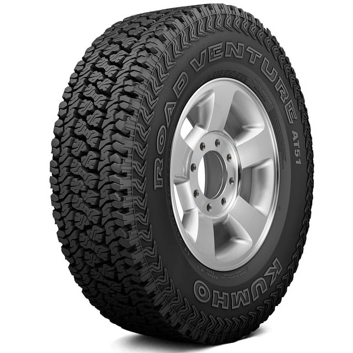 4 Kumho Road Venture AT51 LT 305/70R16 124/121R E/10 All Terrain 3PMSF ...