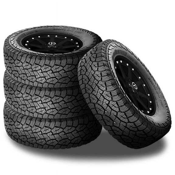 4 Kumho Road Venture AT52 235/70R16 106T 4-Ply All Terrain Truck SUV 3PMSF Tires 2289893 / 235/70/16 / 2357016