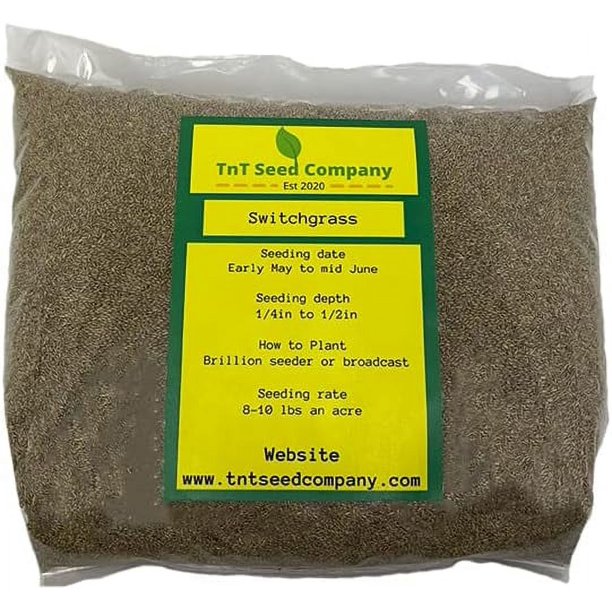 4 LB Switchgrass Native Grass Seed Excellent Deer Bedding and Upland