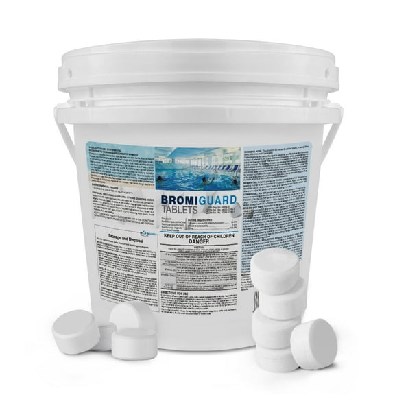 4 LBS 1 inch Bromine Tablet for Spa, Hot Tubs or Swimming Pool