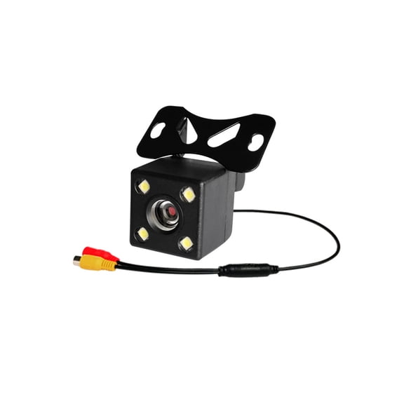4 LED HD Car Backup Camera, IP68 Waterproof, 15m Night Vision, Reverse Parking Assist