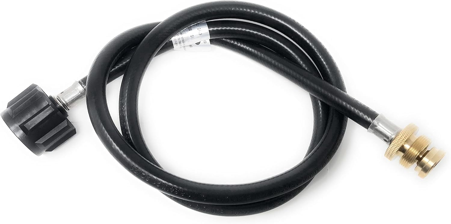 4' LP Propane Gas Hose Assembly Outlet- 1