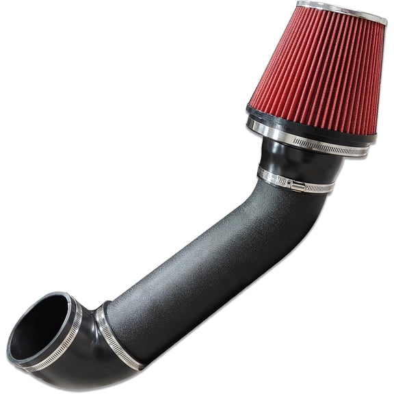 4'' LS Swap Cold Air Intake Kit Compatible with LS1 LS2 LSX LQ4 LQ9 Restomod Camaro Chevelle GTO Monte Carlo Caprice Silver