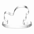 thumbnail image 1 of 4" Large Christmas Cookie Cutters Stainless Steel Xmas Cookie Cutter Set for Baking - Christmas Tree, Snowflake,Gingerbread Man, Snowman, Santa Head and Candy Cane, 1 of 7