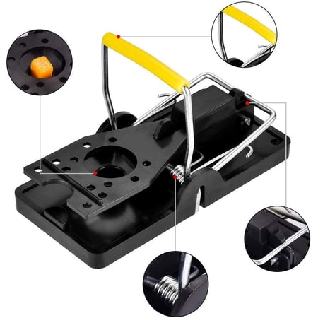4 Large Mouse Traps Work Indoor And Outdoor Reusable Mouse Traps Fast Rodent Traps