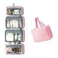 thumbnail image 1 of 4-Layer Foldable Hanging Toiletry Bag – Large Capacity Travel Organizer with Dry-Wet Separation, Portable Toiletry Bag, 1 of 3