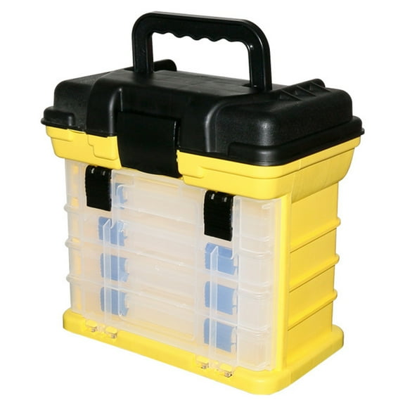 4 Layer Large Capacity Fishing Tackle Box Multifunctional Fishing Accessories Storage Container Box Fishing Baits Case