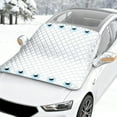 thumbnail image 1 of 4-Layer Magnetic Windshield Cover for Car, 2026 New Universal Windshield Frost Protector with Side Window and Rearview Mirror Protector for Most Cars SUV Truck, 1 of 8