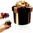 thumbnail image 1 of 4 Layer Nested Screw Puzzle Gift Box, Elegant Reusable Prank Gift Box with Golden Bow, Annoying Twist Unboxing Game, Keepsake Storage for Gift Cards Cash for Christmas Anniversary, 1 of 5