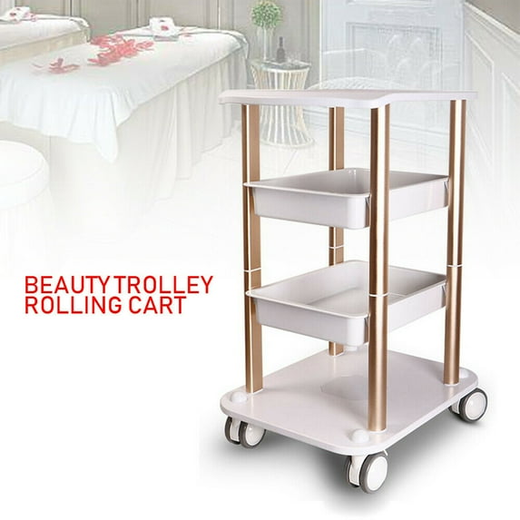 4-Layer Pro Trolley Cart Stand For Ultrasonic Cavitation RF Beauty Spa Machine